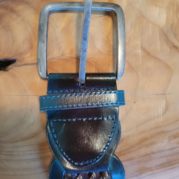 Genuine Leather Decorative Belt - Picture 5 of 5